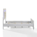 Valentino Twin Bed - White