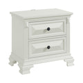 Bridgestone 2-Drawer Nightstand With Usb In Antique White