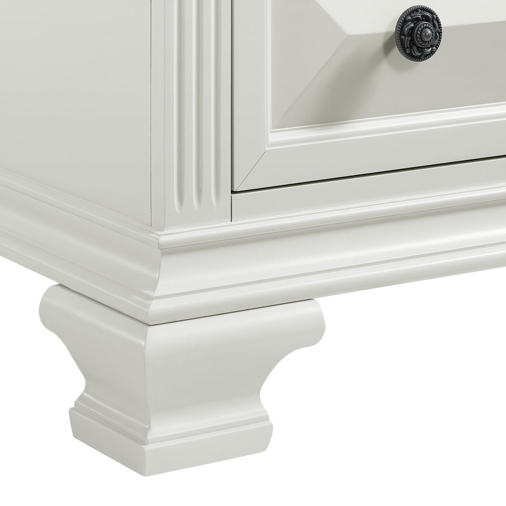 Bridgestone 6-Drawer Chest In Antique White