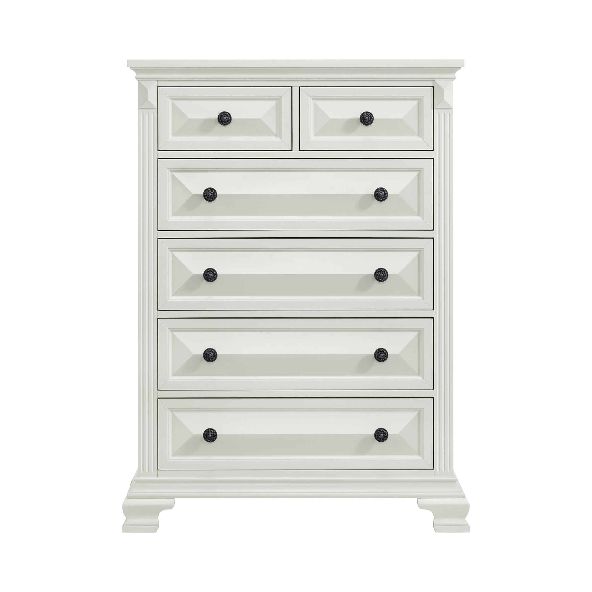Bridgestone 6-Drawer Chest In Antique White
