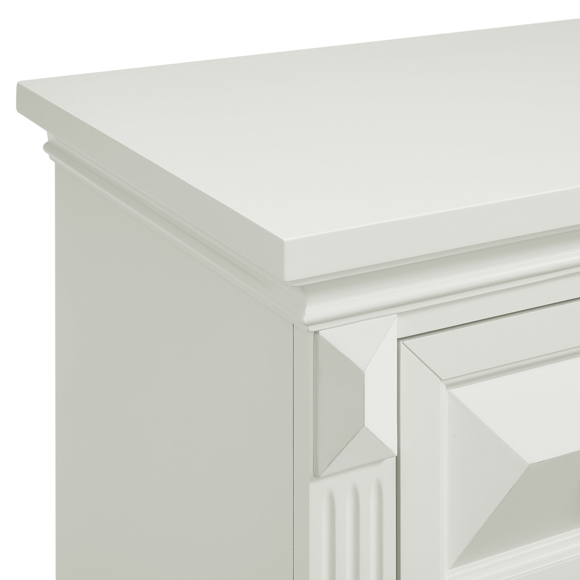 Bridgestone 2-Drawer Nightstand With Usb In Antique White