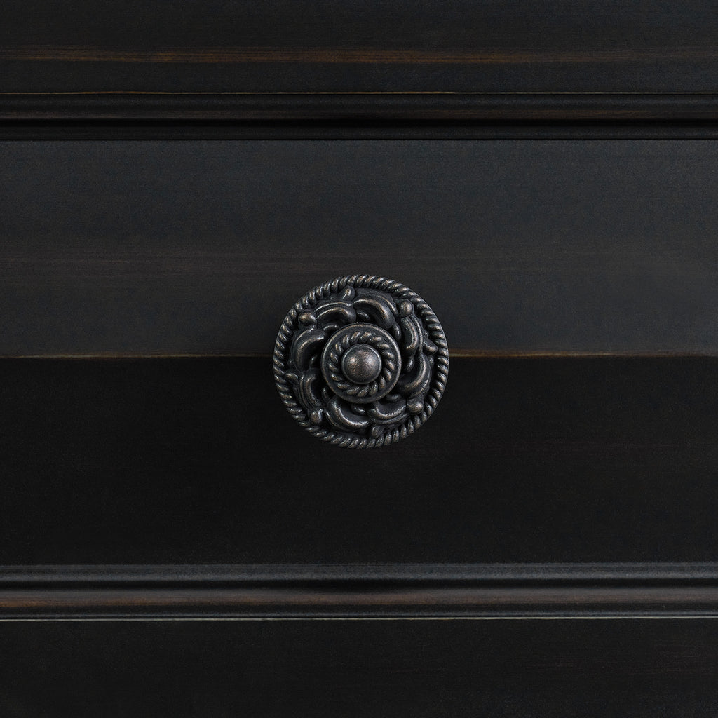 Bridgestone 6-Drawer Chest In Black
