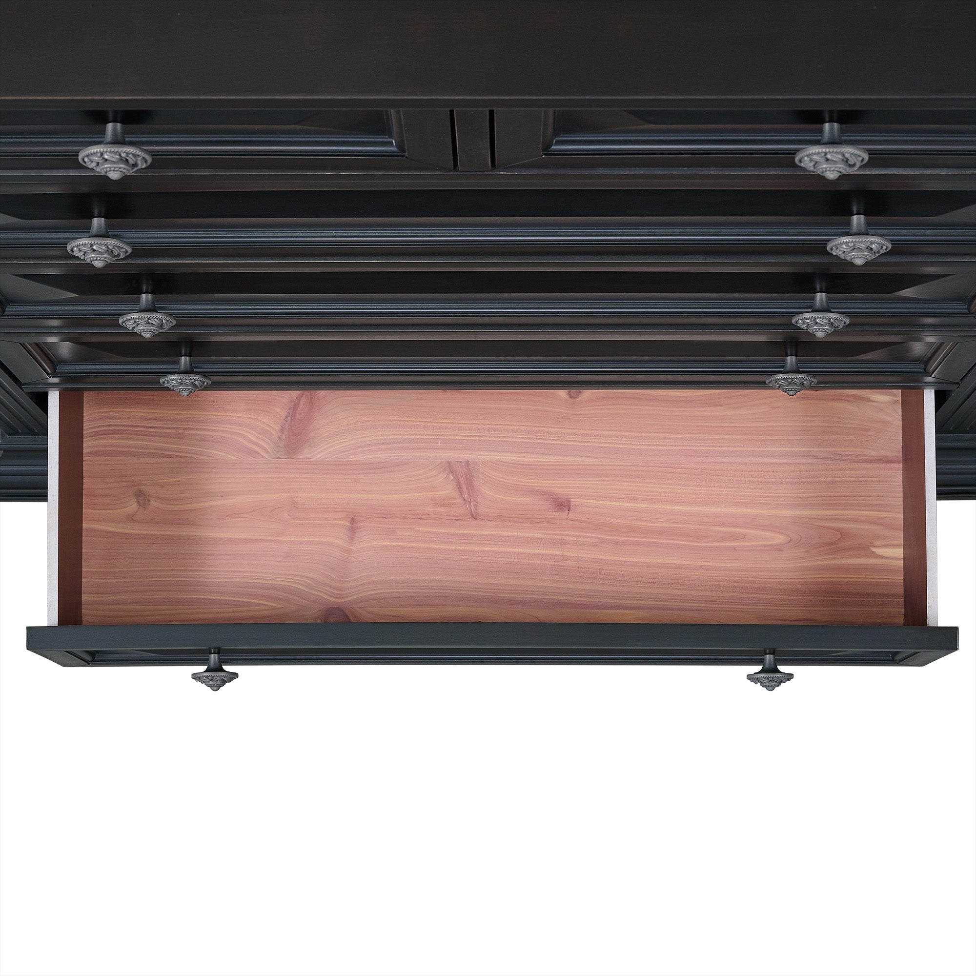 Bridgestone 6-Drawer Chest In Black
