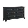Bridgestone 7-Drawer Dresser In Black
