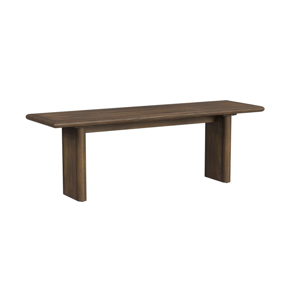 Brisbane Dining Bench In Brown