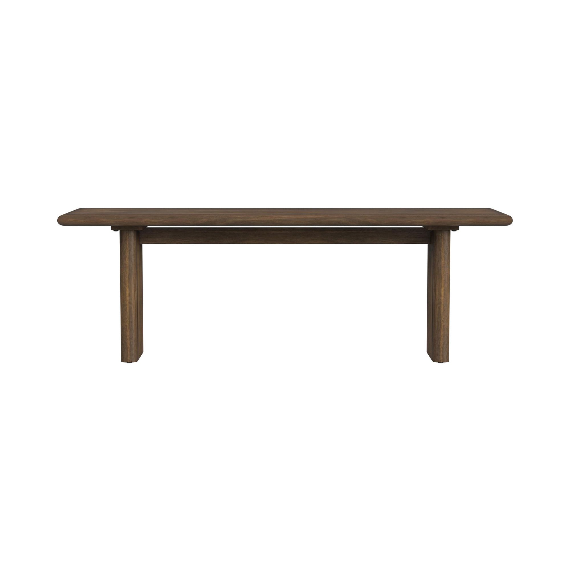Brisbane Dining Bench In Brown
