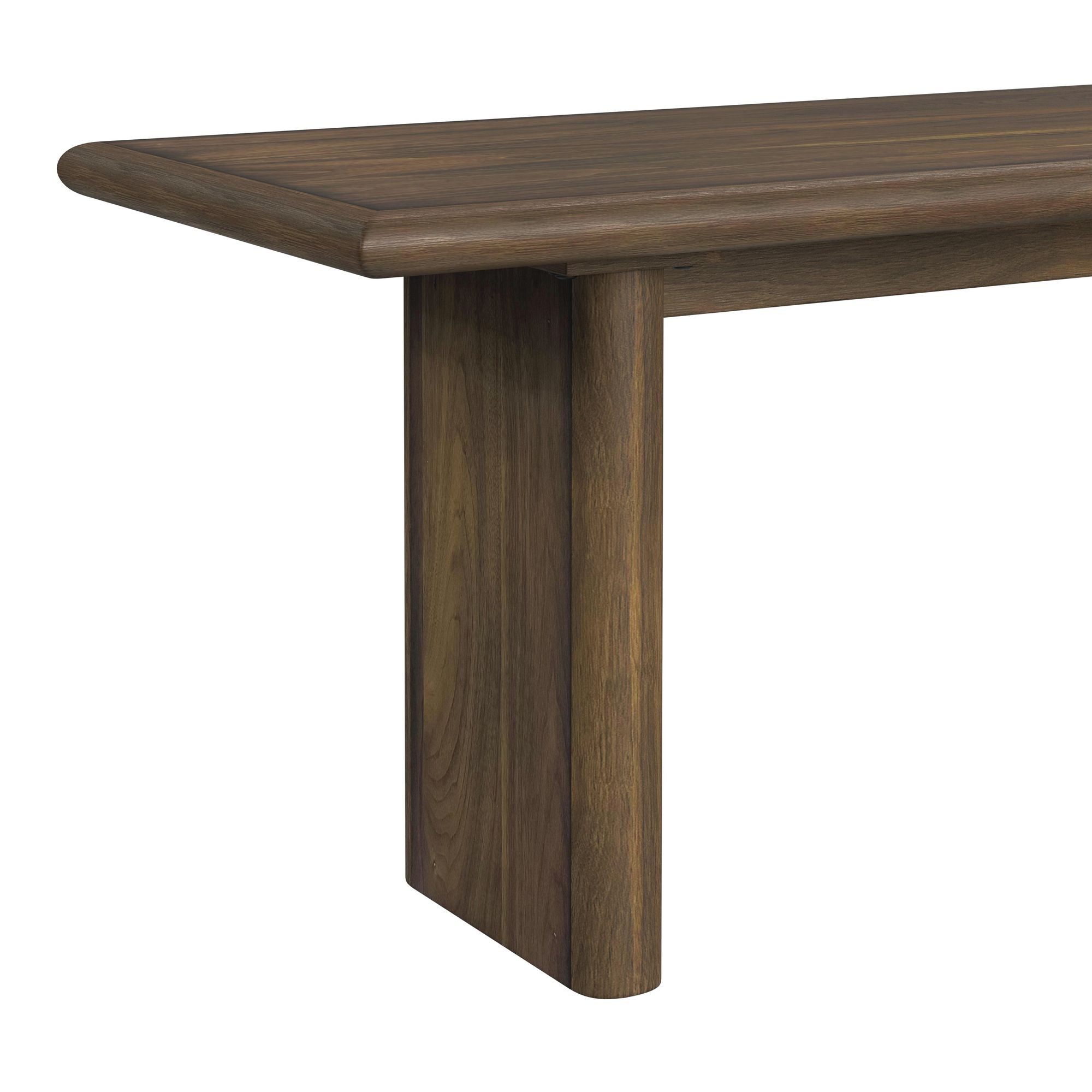 Brisbane Dining Bench In Brown