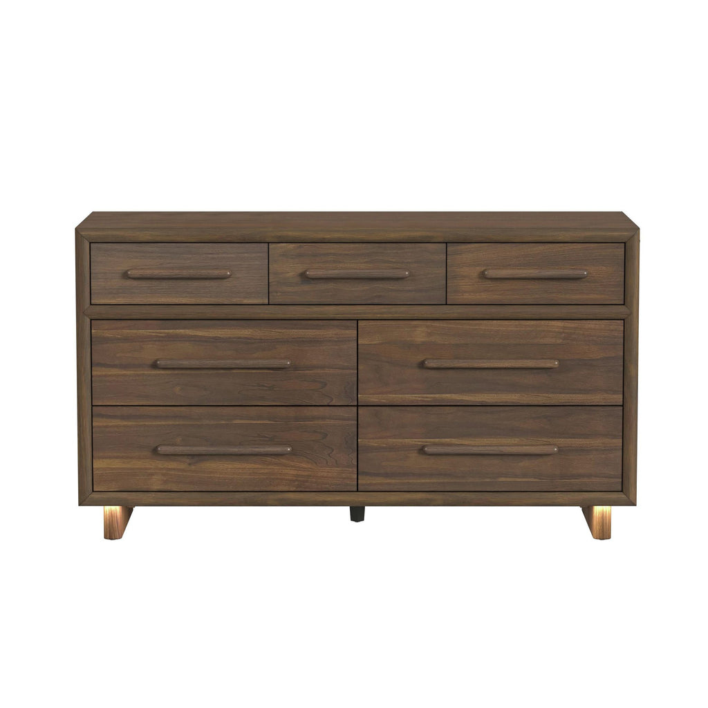 Brisbane Dresser With Led In Brown