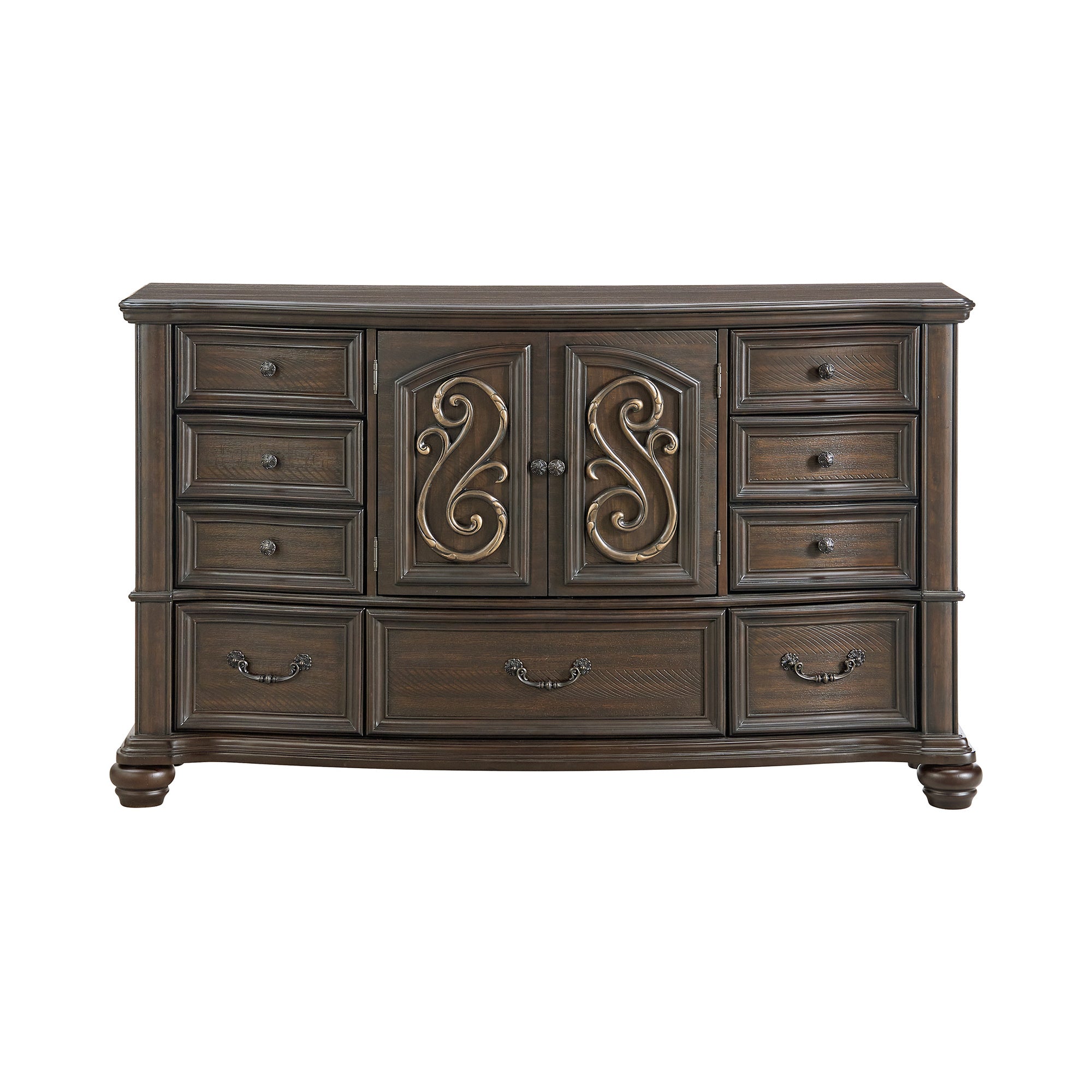 Brunswick 7-Drawer Dresser In Mahogany