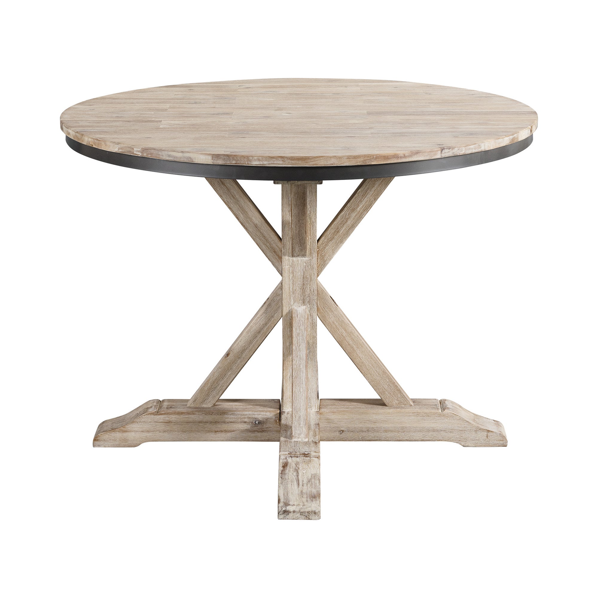 (D680-30) Callista- Round Dining Table- Beach/Natural
