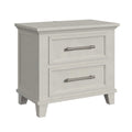 Canterbury 2-Drawer Nightstand With Usb In Ivory
