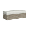 Carmona Ottoman - Natural And Olefin Beige