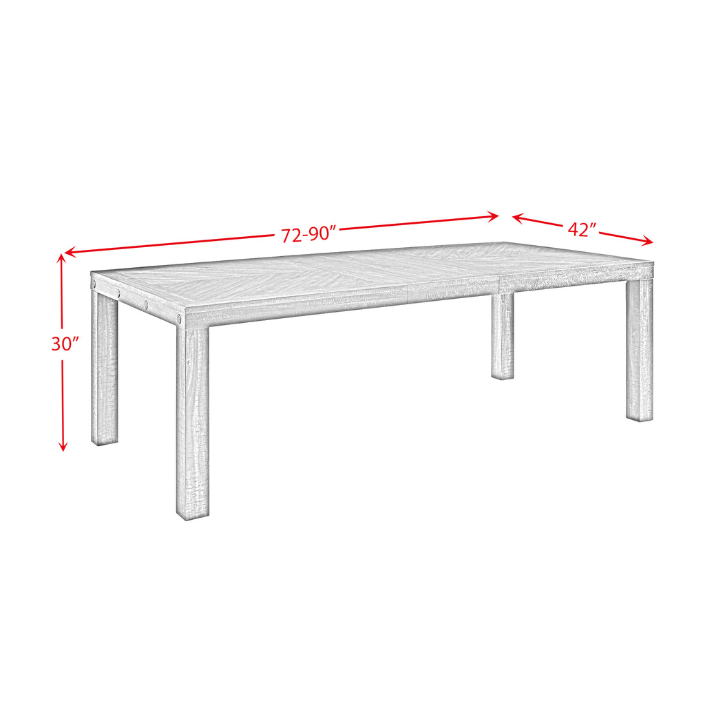 Colorado Dining Height Table Charcoal