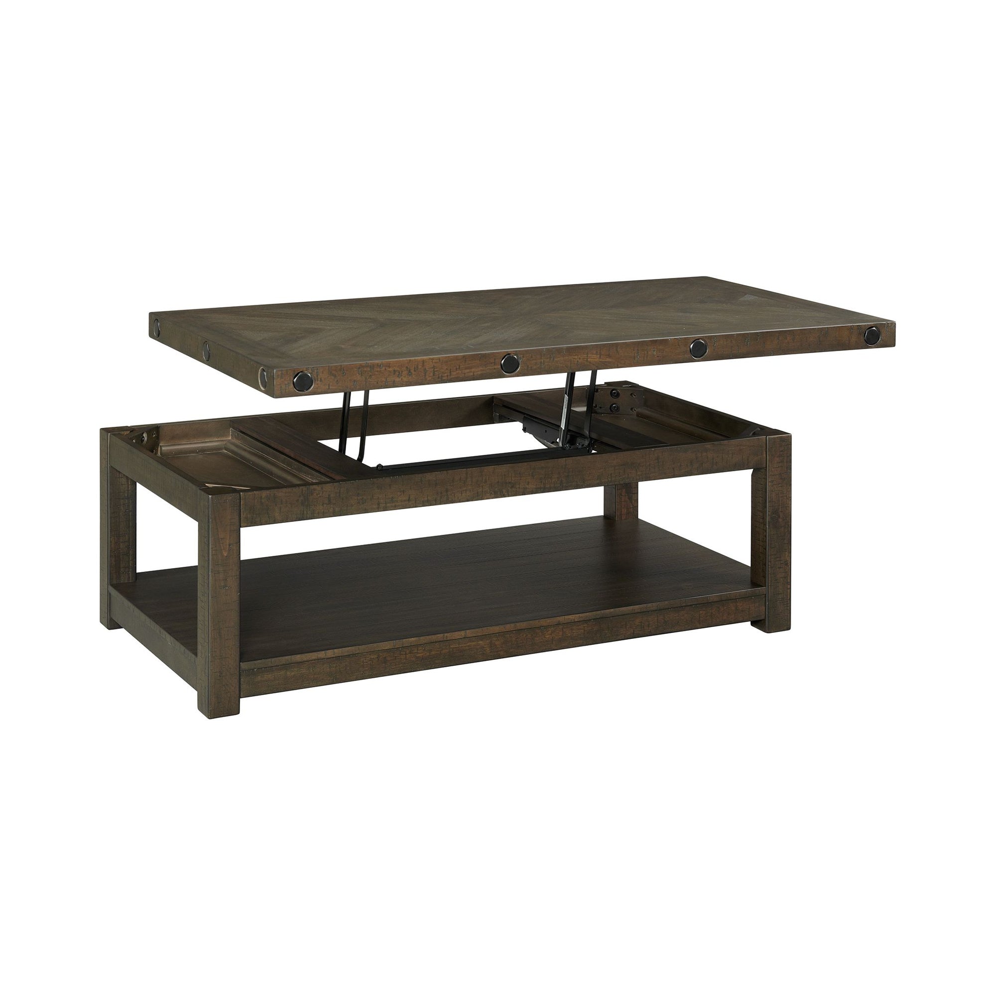 Colorado Occasional Coffee Table w/Lift Top Charcoal