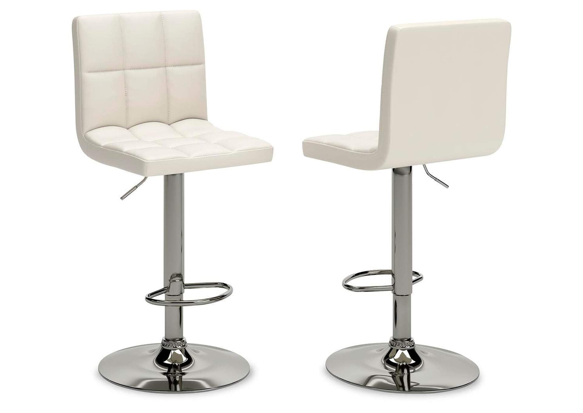 Bellatier Adjustable Height Bar Stool (Set of 2)