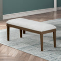 Essence Cushioned Dining Bench-Brown