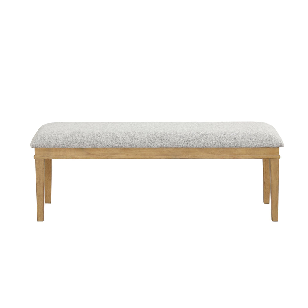 Essence Cushioned Dining Bench-Natural