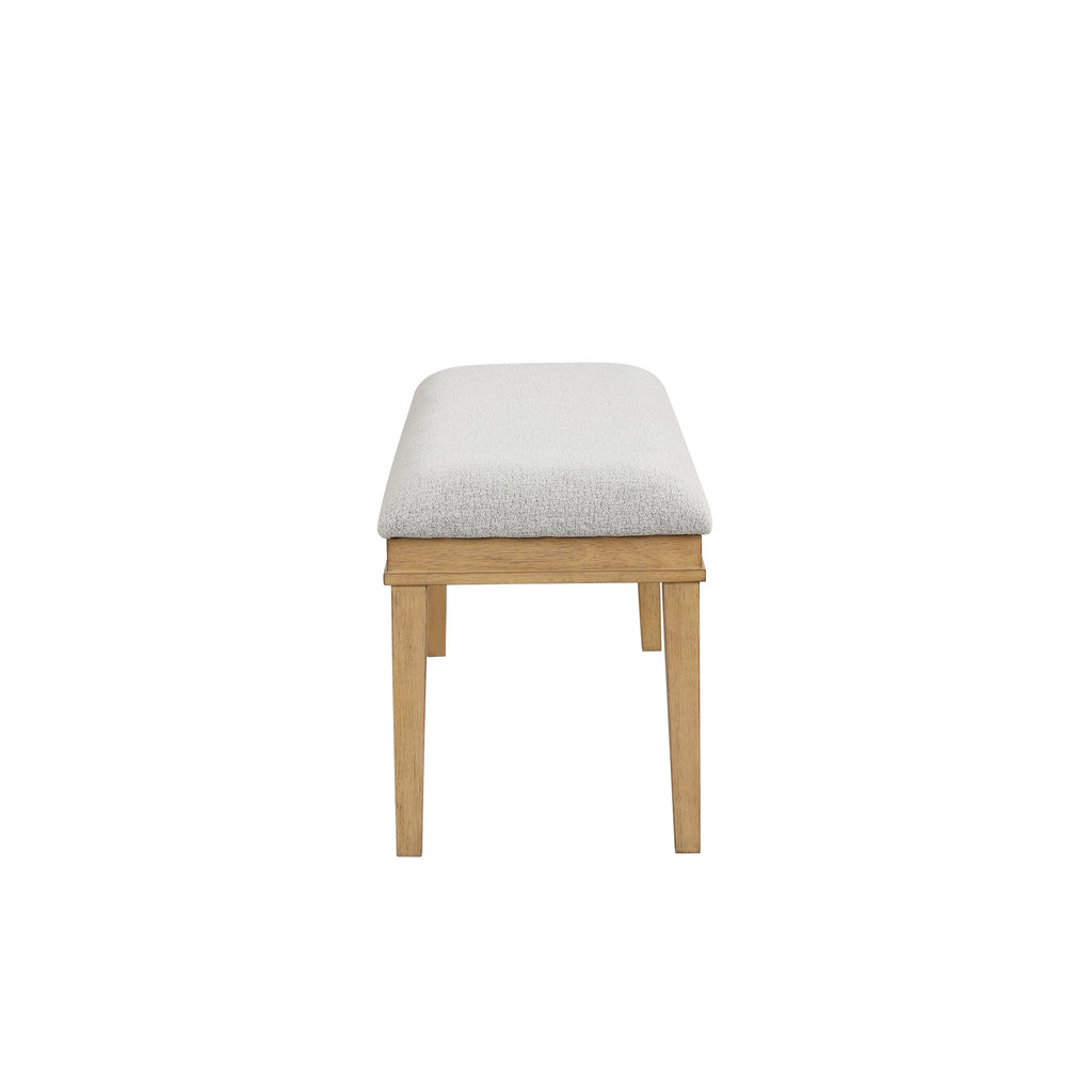 Essence Cushioned Dining Bench-Natural
