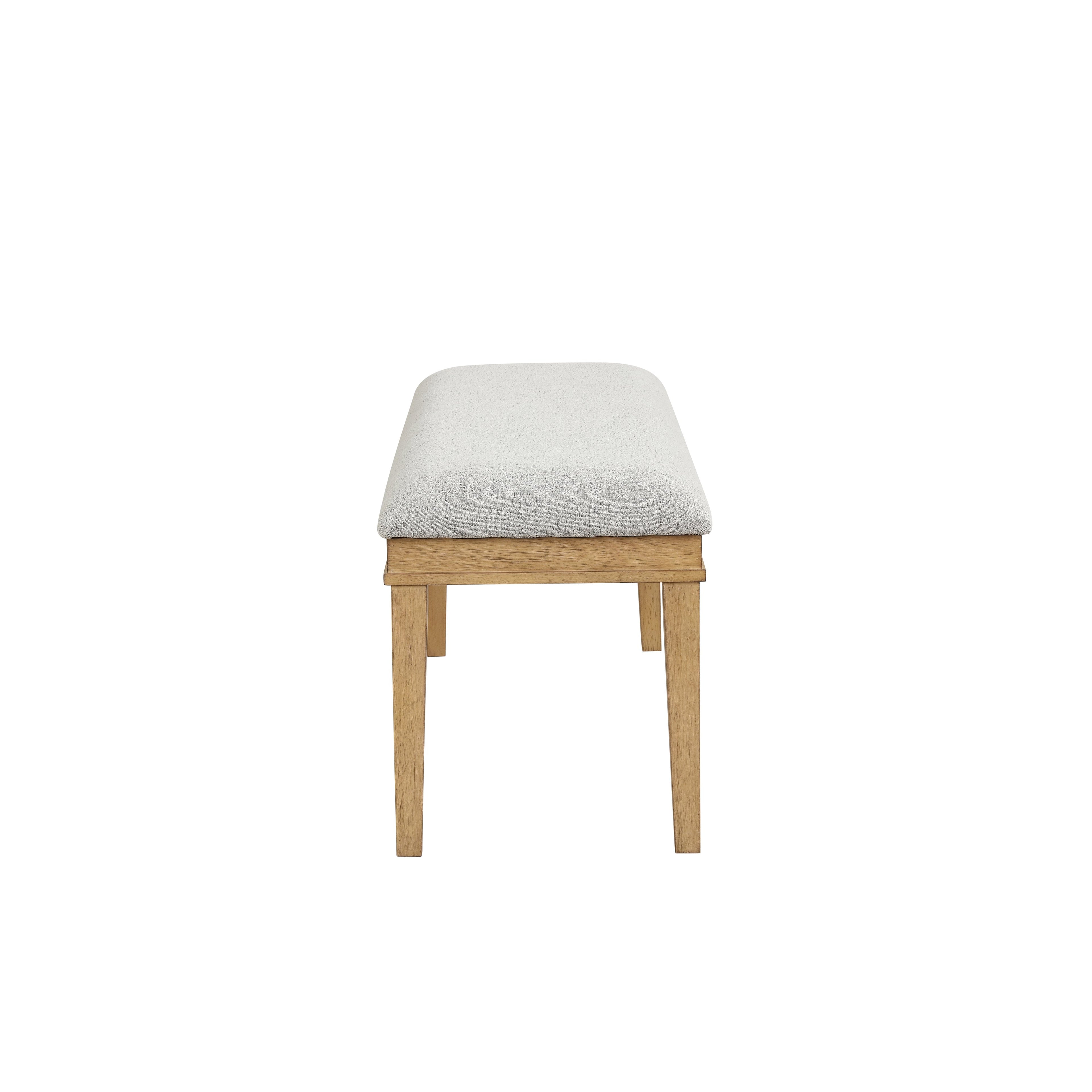 Essence Cushioned Dining Bench-Natural