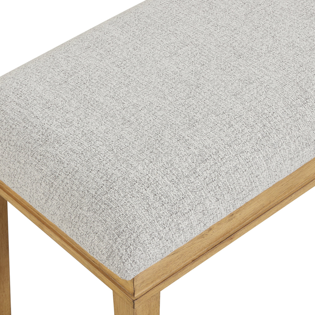 Essence Cushioned Dining Bench-Natural