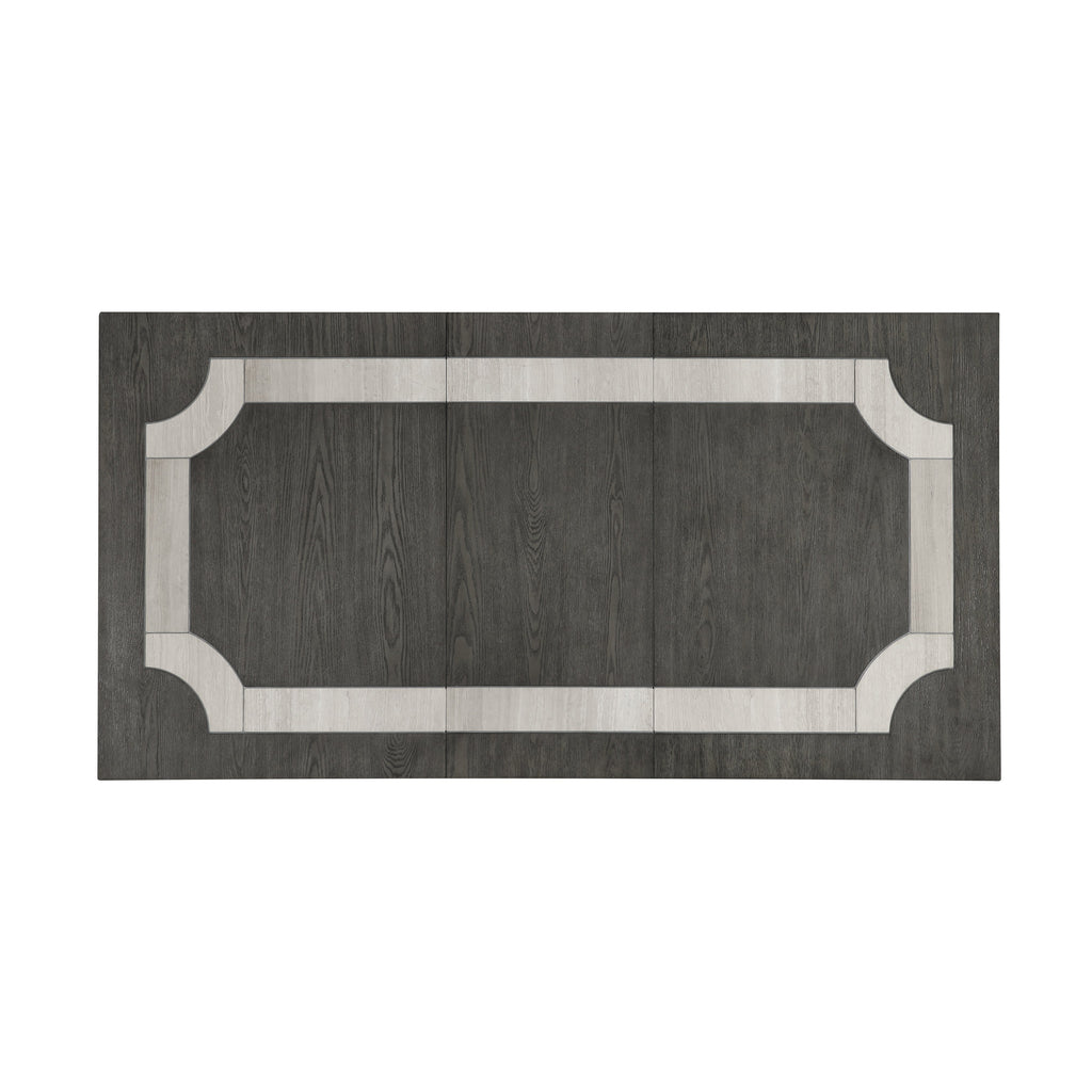 Lisbon Rectangle Dining Table-Gray