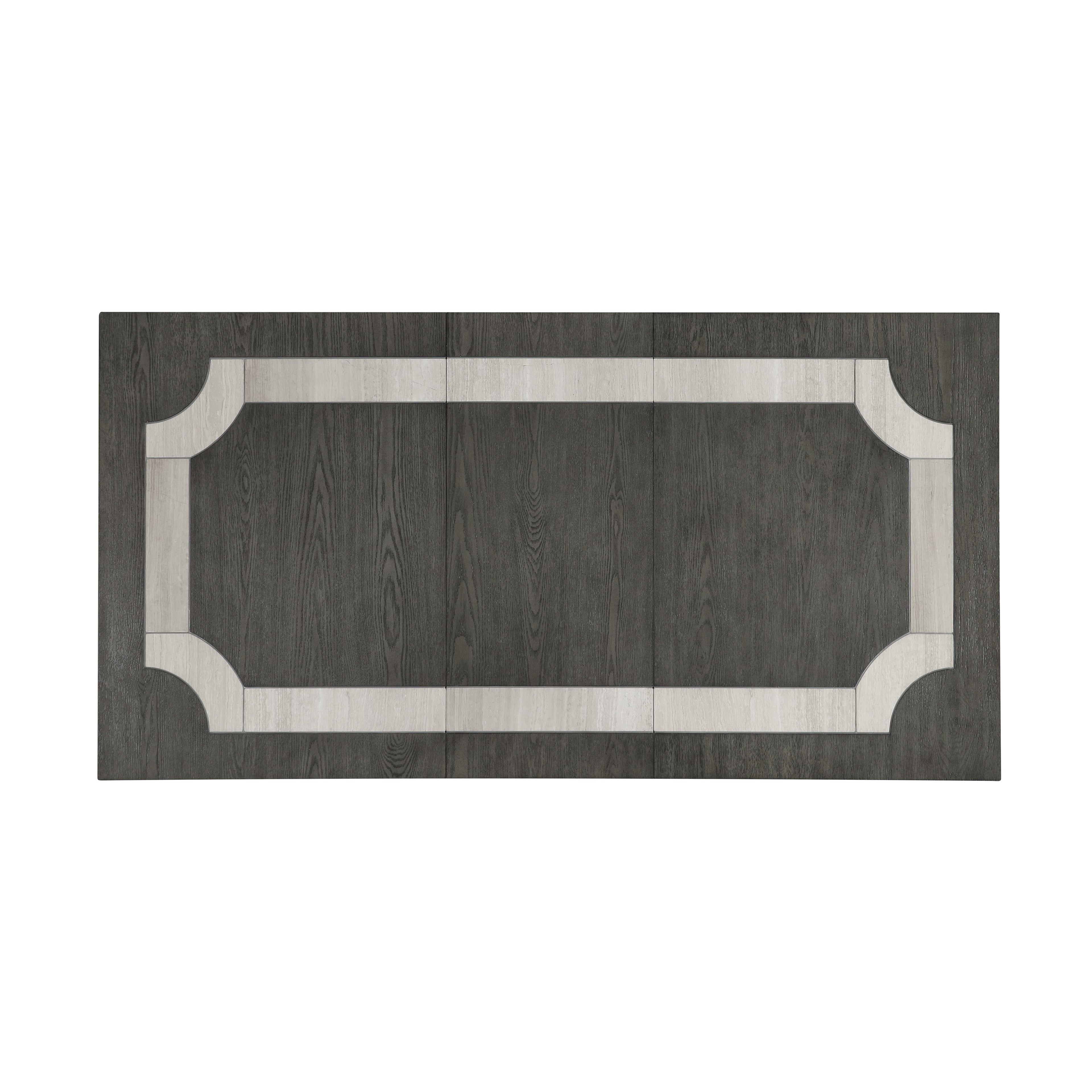 Lisbon Rectangle Dining Table-Gray