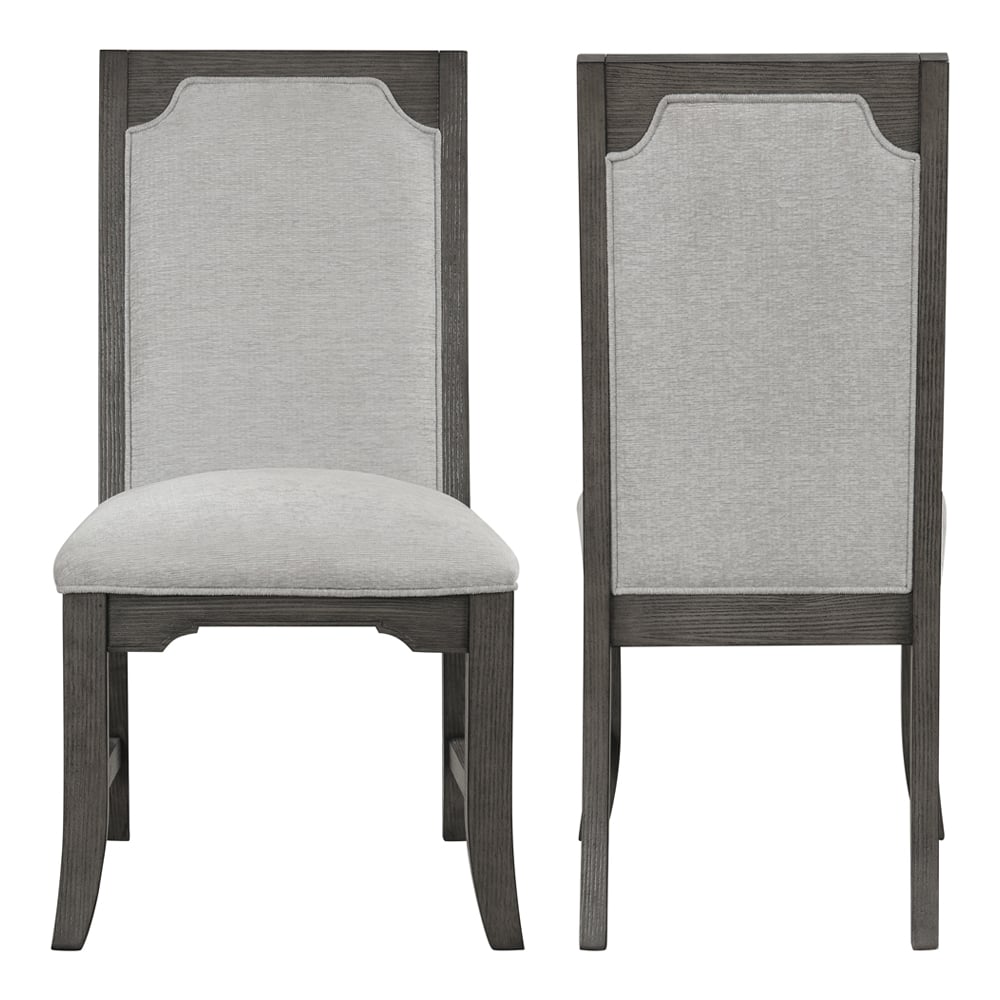 Lisbon Dining Side Chair (2 Per Carton)-Gray