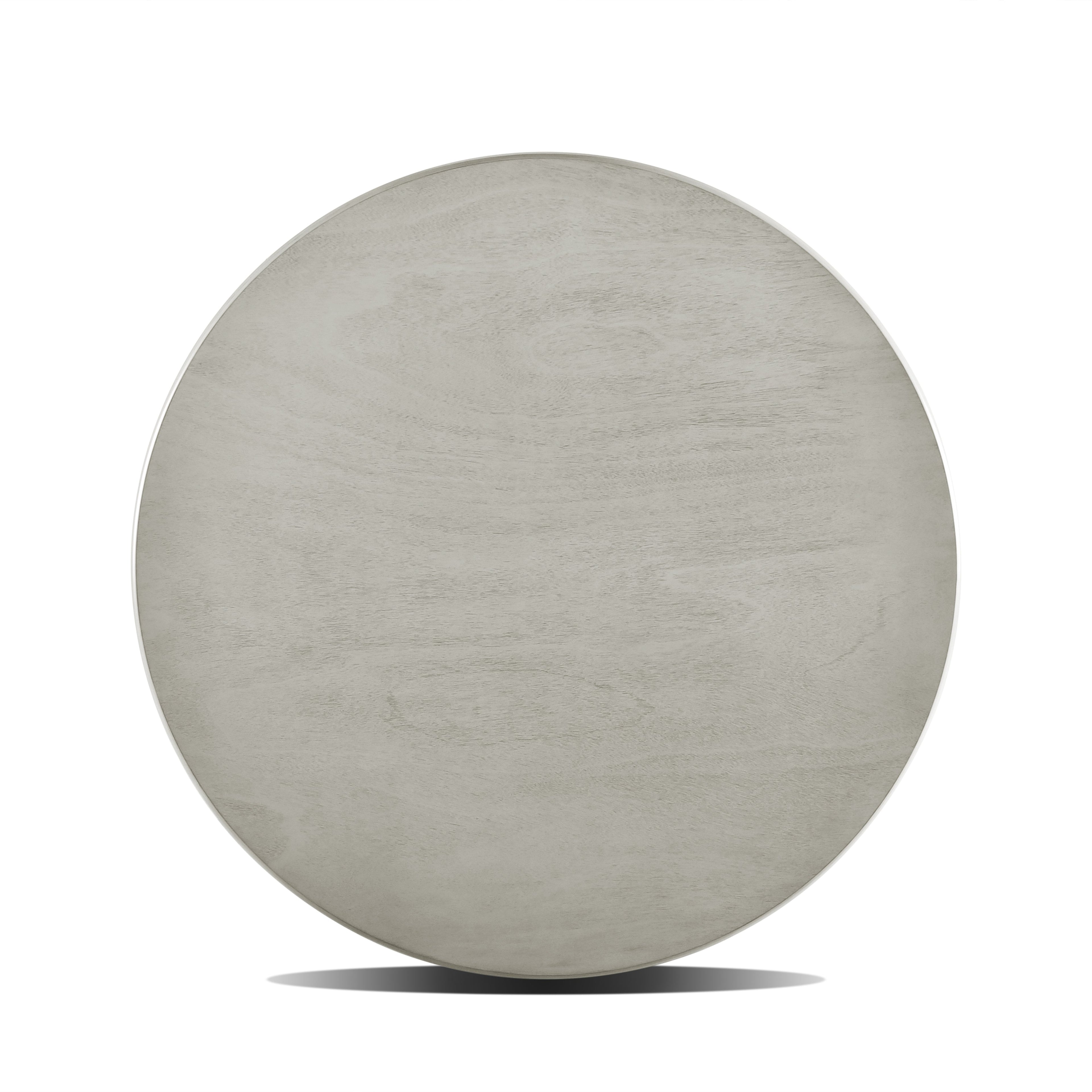 Pascal 47" Round Dining Table-Driftwood