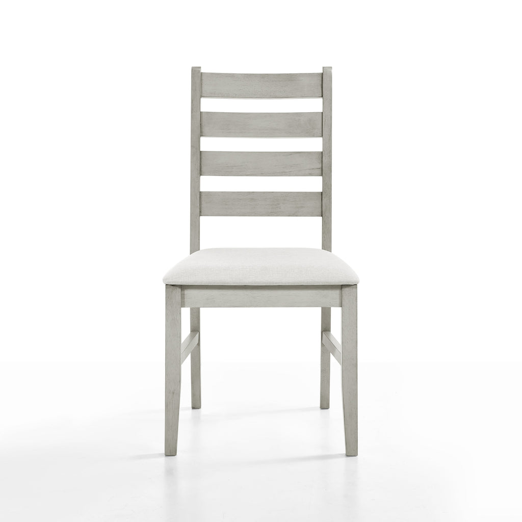 Pascal Ladderback Dining Chair (2 Per Carton)-Driftwood