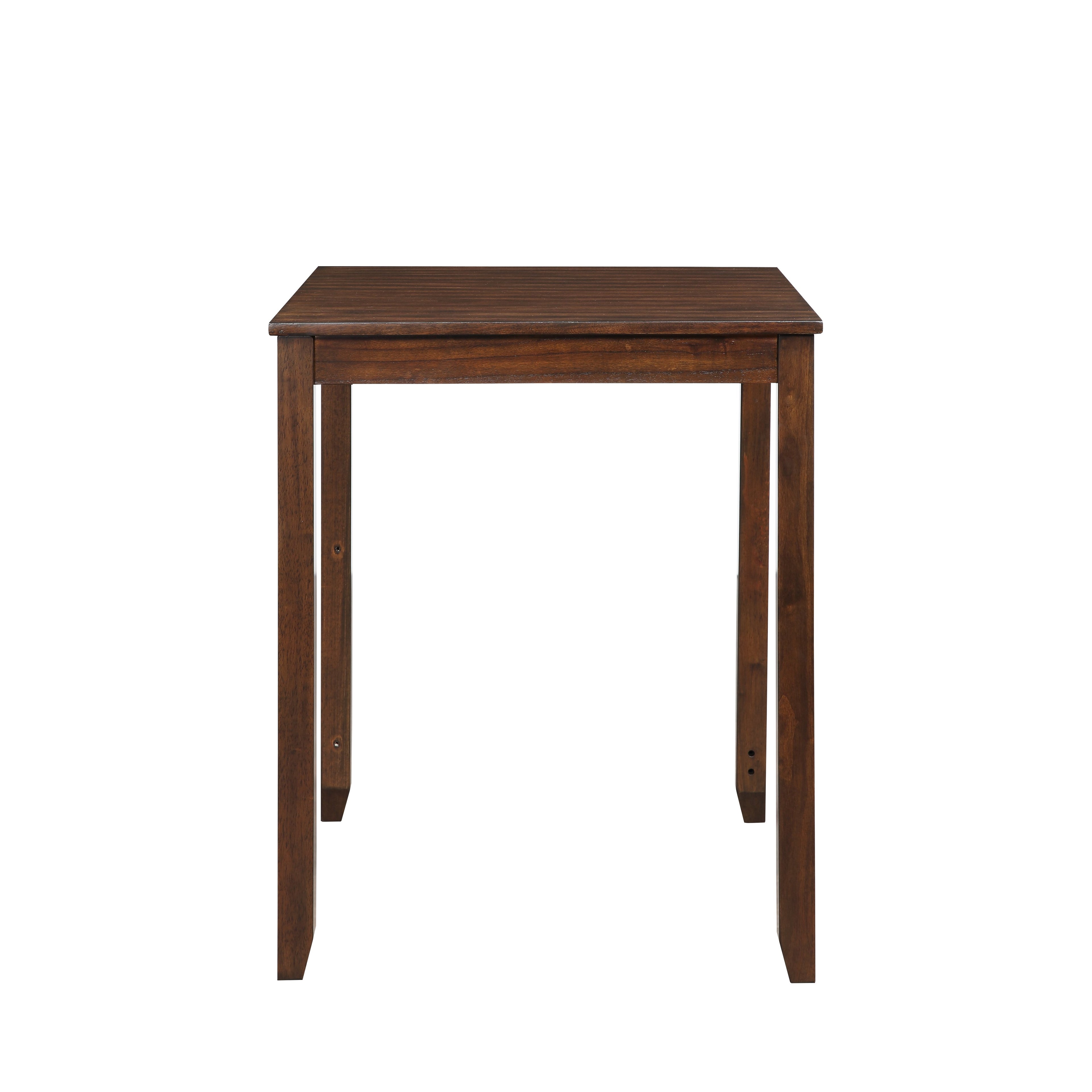 Gia 3 Pc 30" Storage Counter Table & 2 Chairs-Cherry