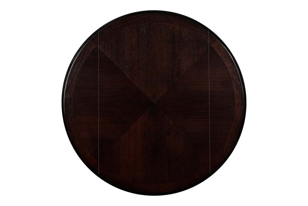 Gia 3 Pc 42" Drop Leaf Dining Table & 2 Chairs-Ebony