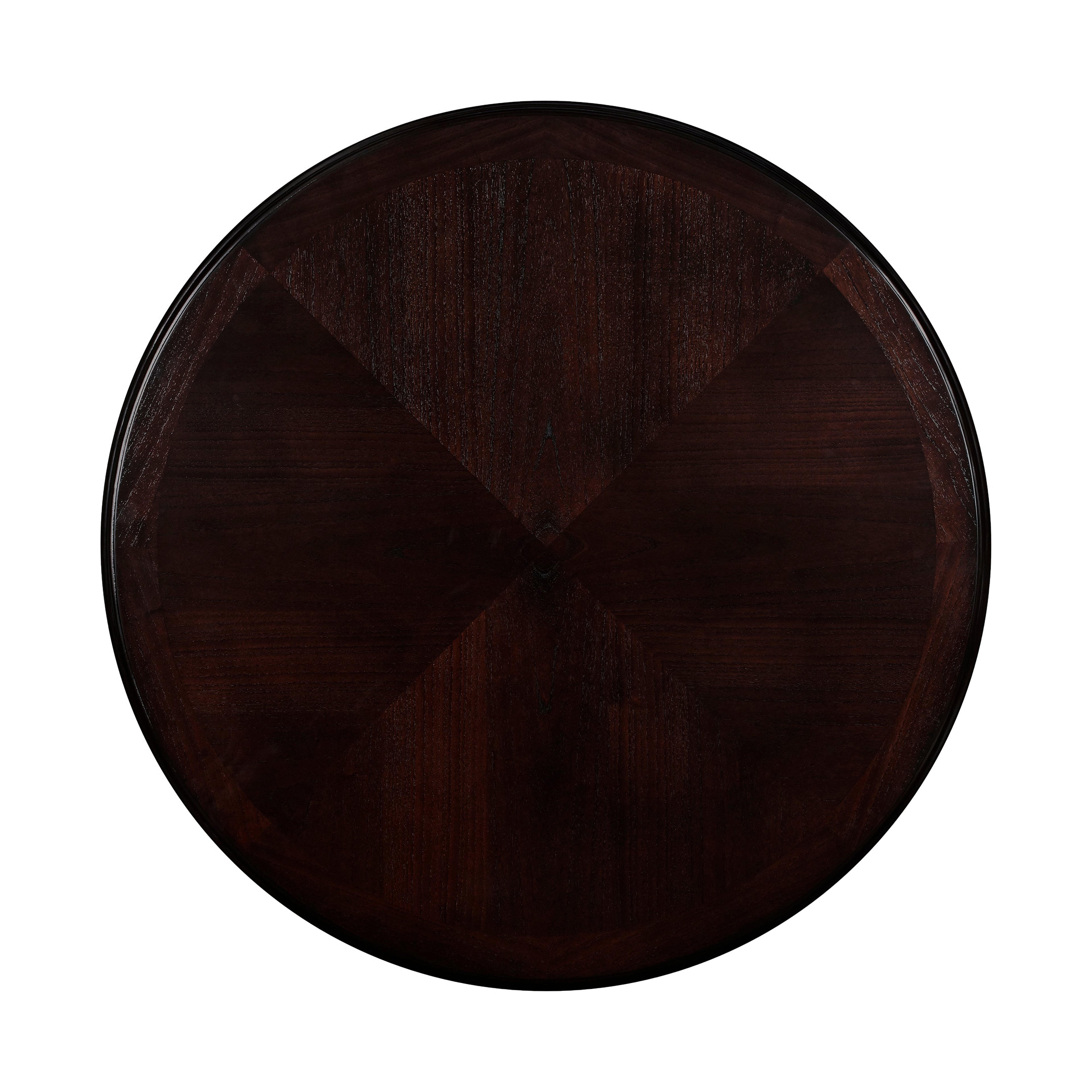 Gia 5 Pc 42" Round Counter Dining Table & 4 Chairs-Ebony