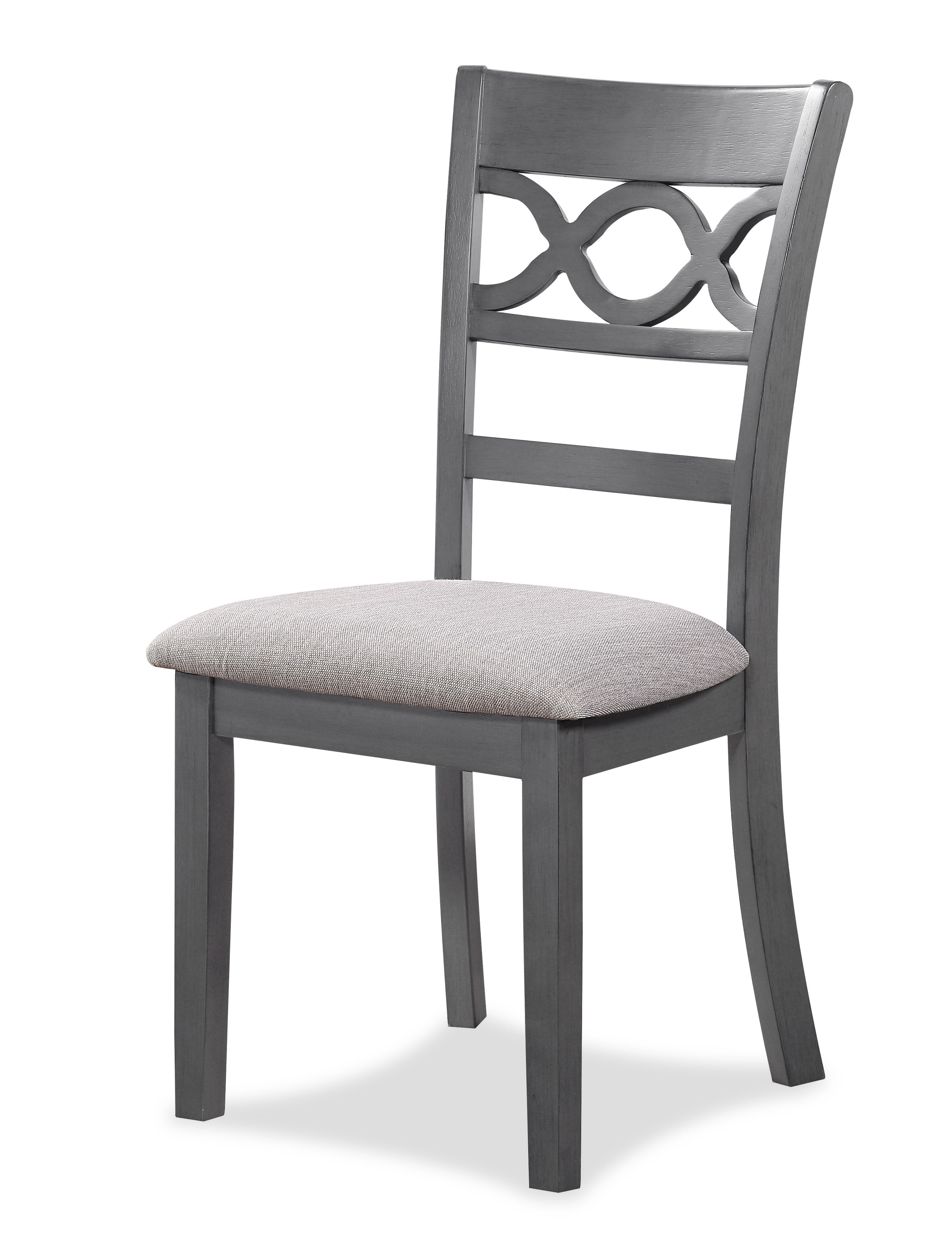 Cori Round Dining 5 Pc Set-Gray