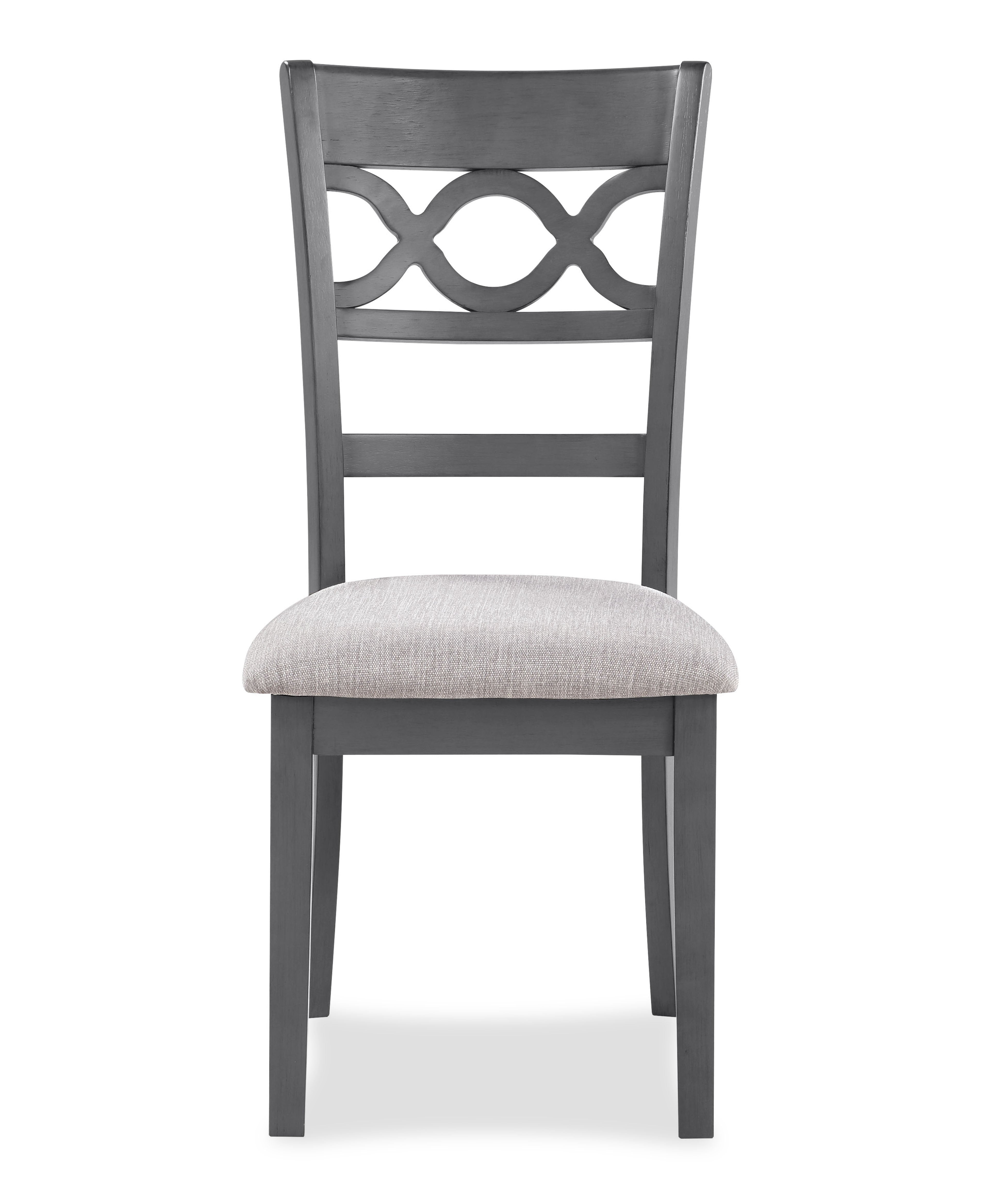 Cori Round Dining 5 Pc Set-Gray