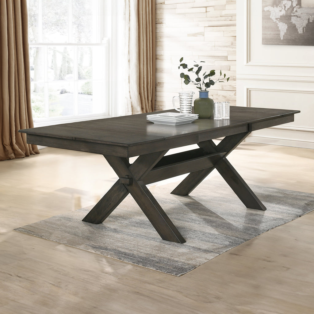 Gulliver -Rustic Brown Dining Table