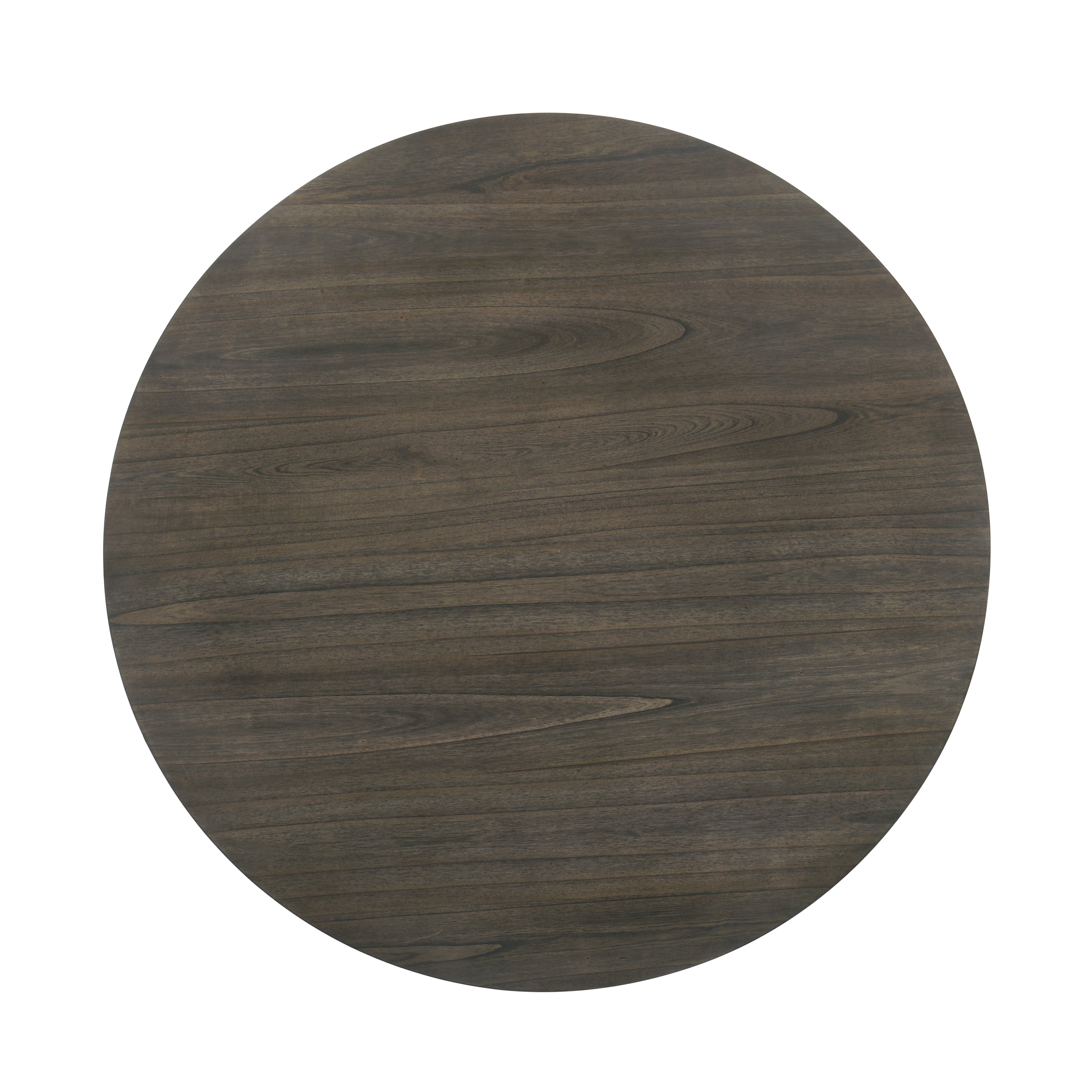 Maisie Round Table-White/Brown