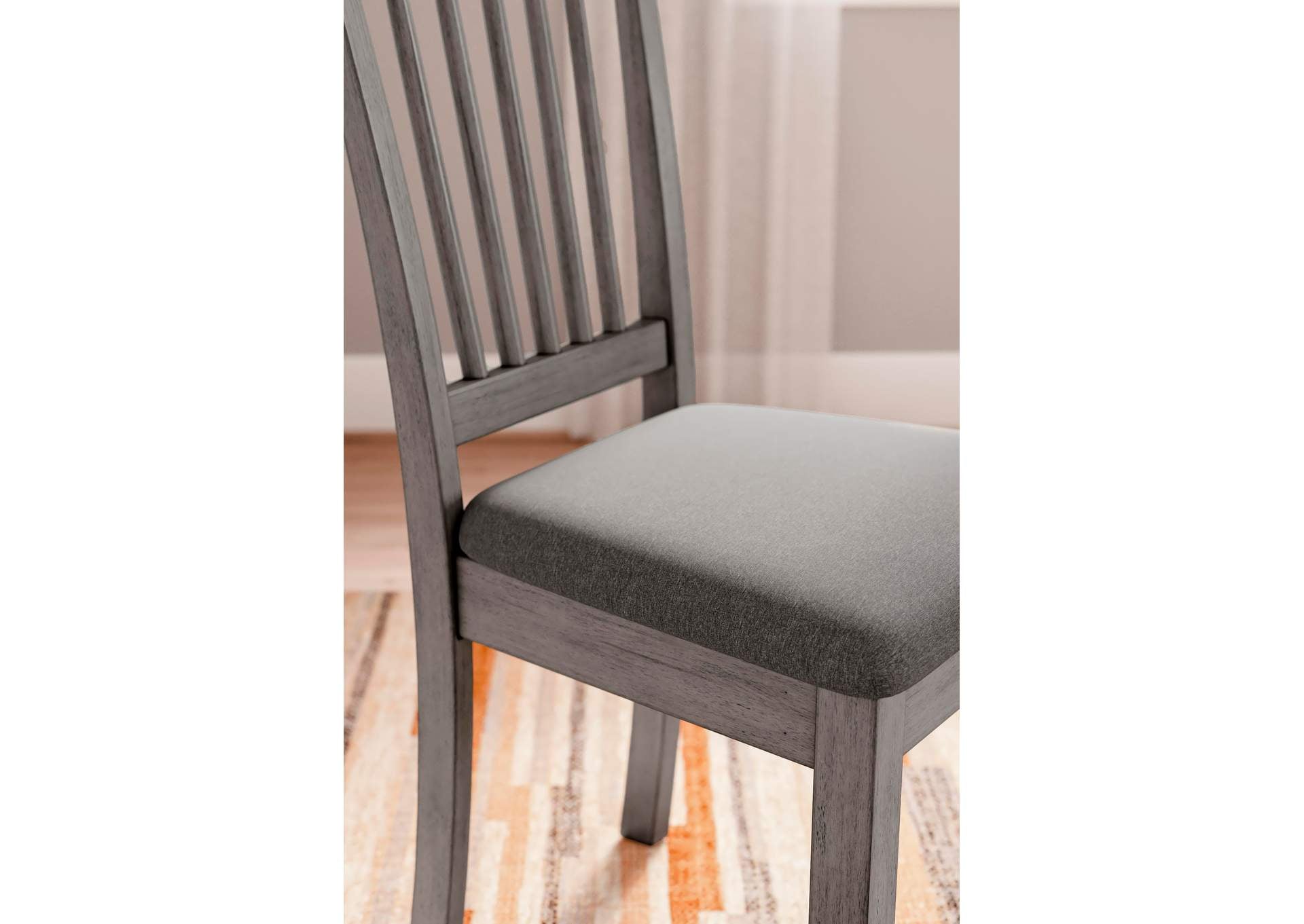 Shullden Extendable Dining Table and 2 Chairs detail