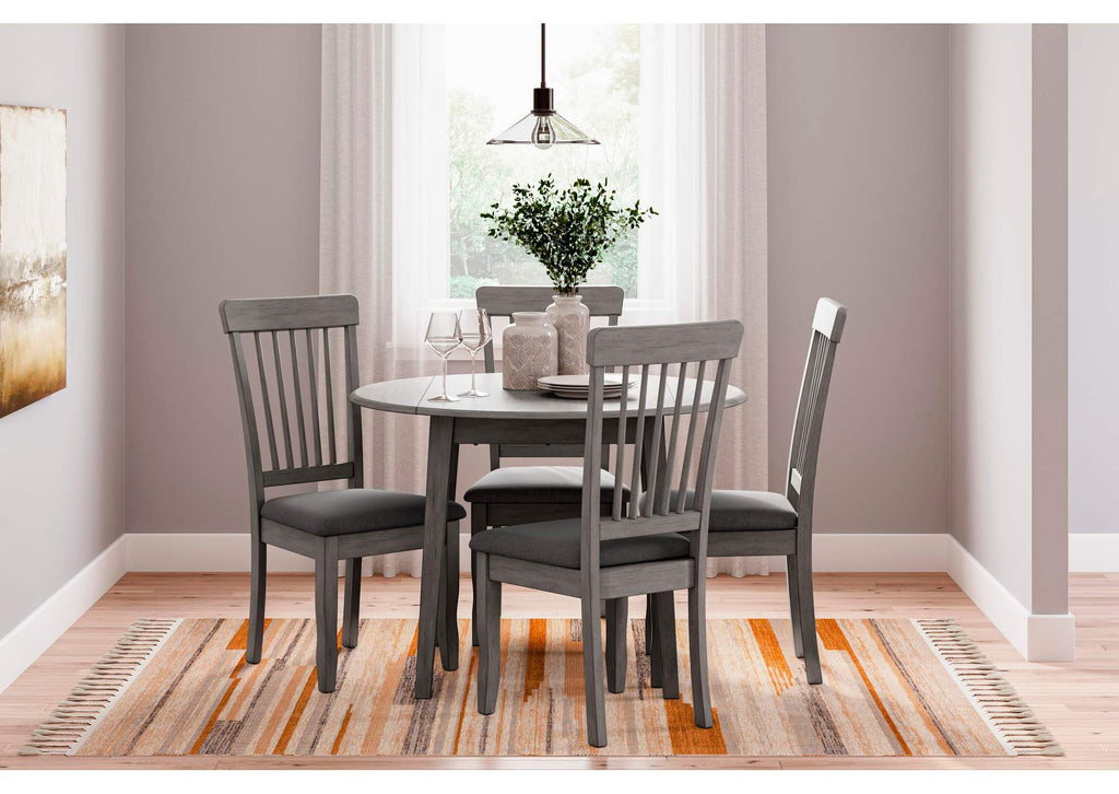 Shullden Extendable Dining Table and 4 Chairs