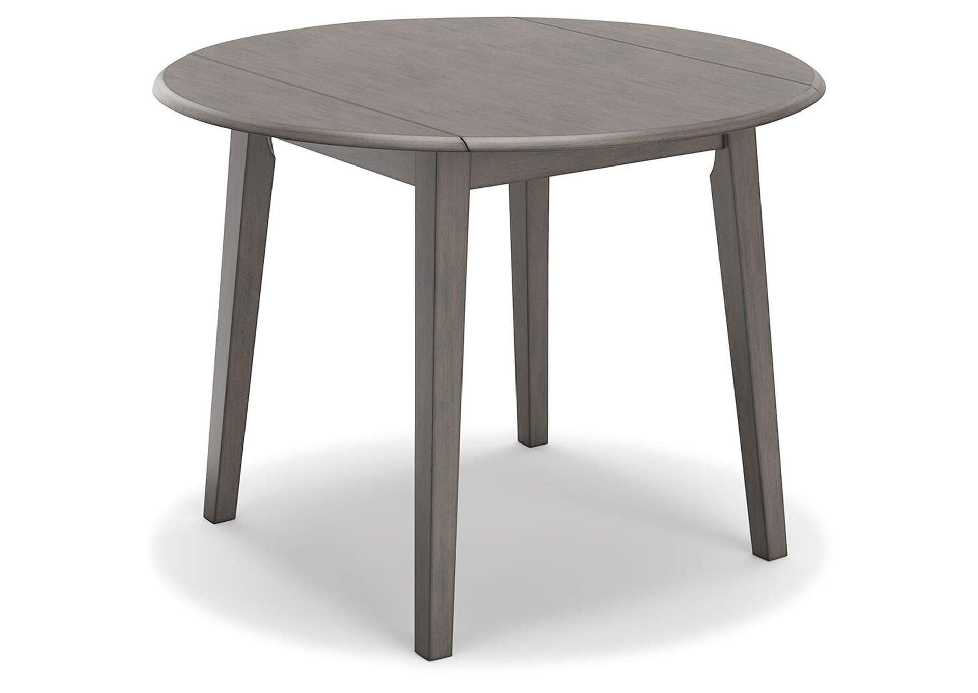 Shullden Extendable Dining Table and 4 Chairs angled view