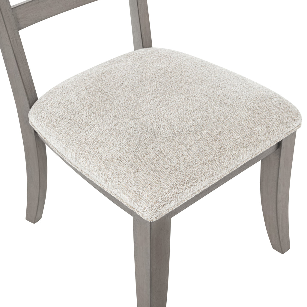 Mariana Wood Back Side Chair (2 Per Carton)-Vintage Crème