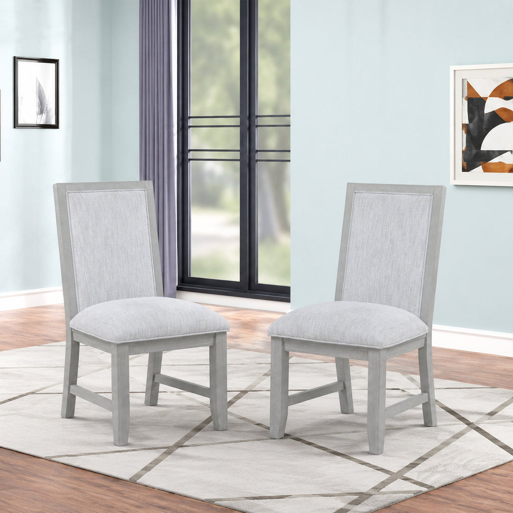 Fiona Dining Side Chair (2 Per Carton)-Mist Gray