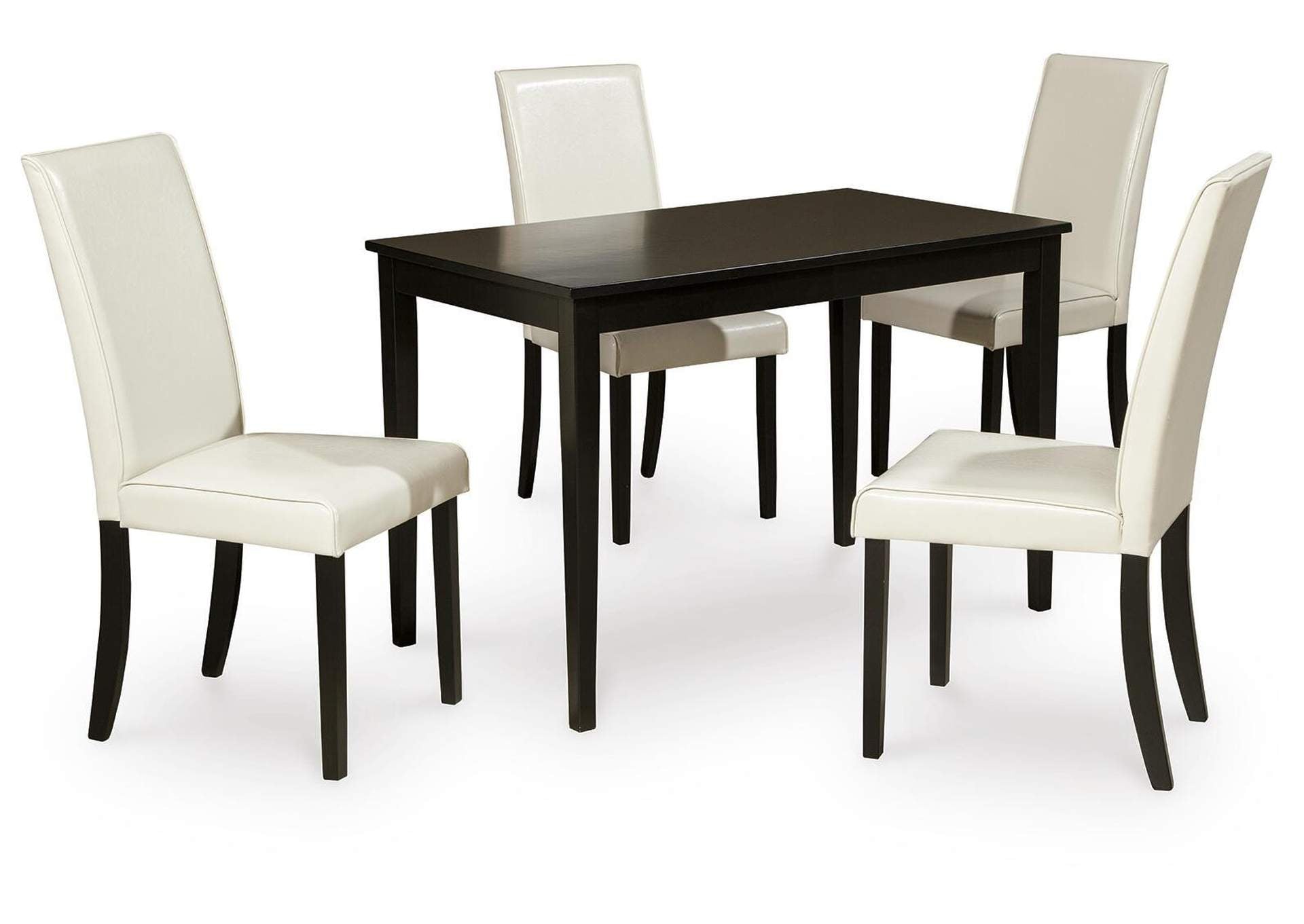 Kimonte Dining Table and 4 Chairs Set