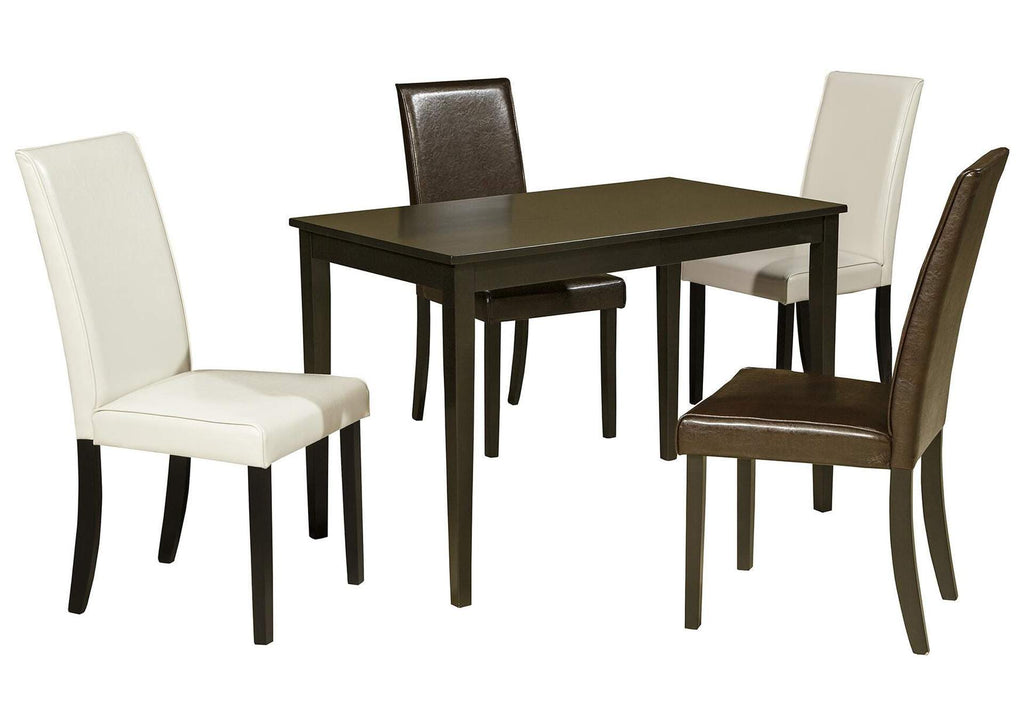 Kimonte Dining Table and 4 Chairs