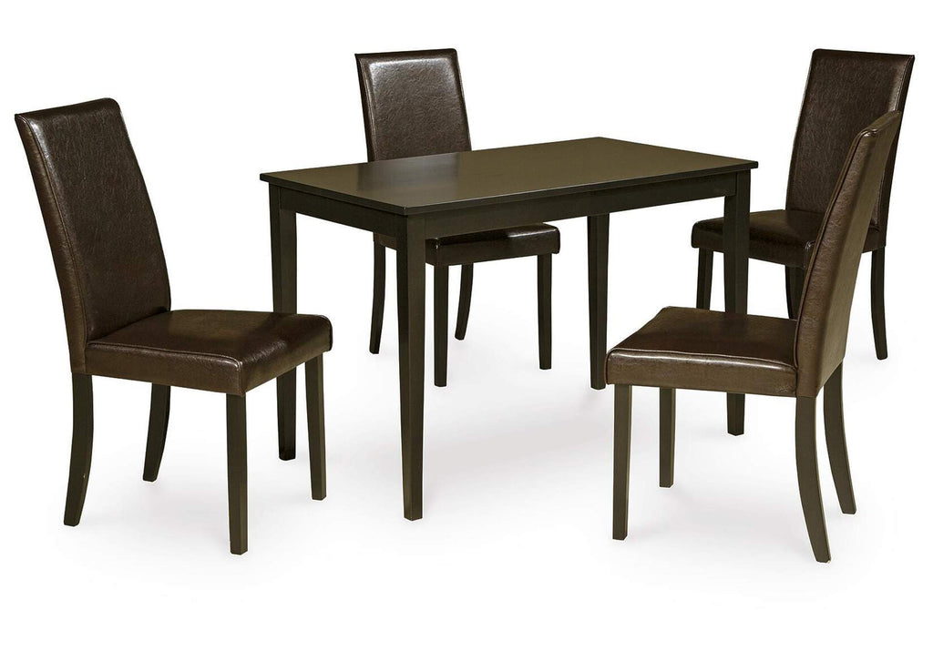 Kimonte Dining Table and 4 Chairs Set