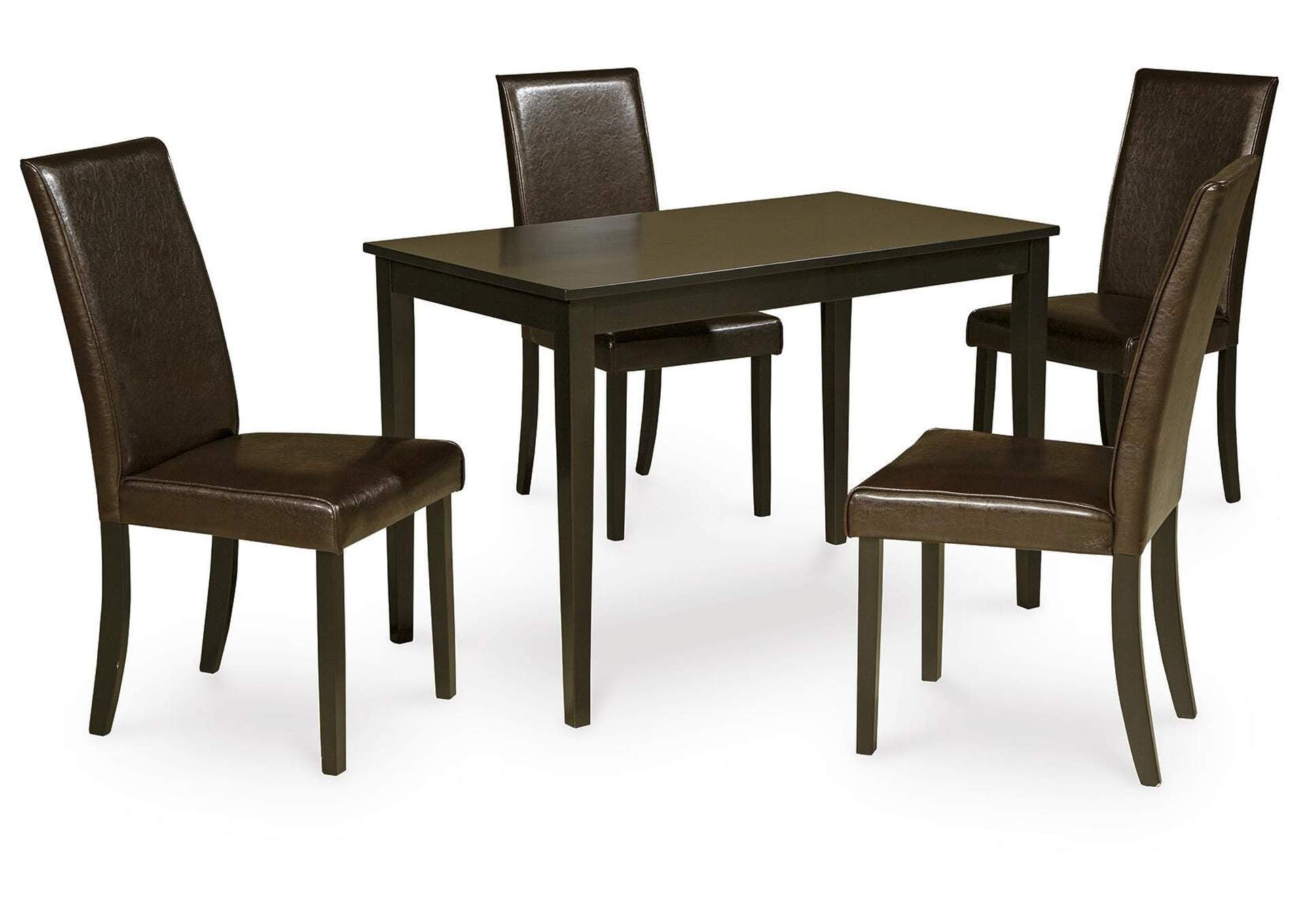 Kimonte Dining Table and 4 Chairs Set