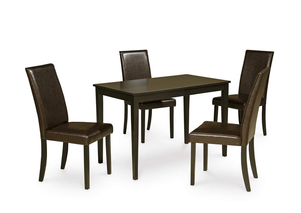 Kimonte Dining Table and 4 Chairs Set