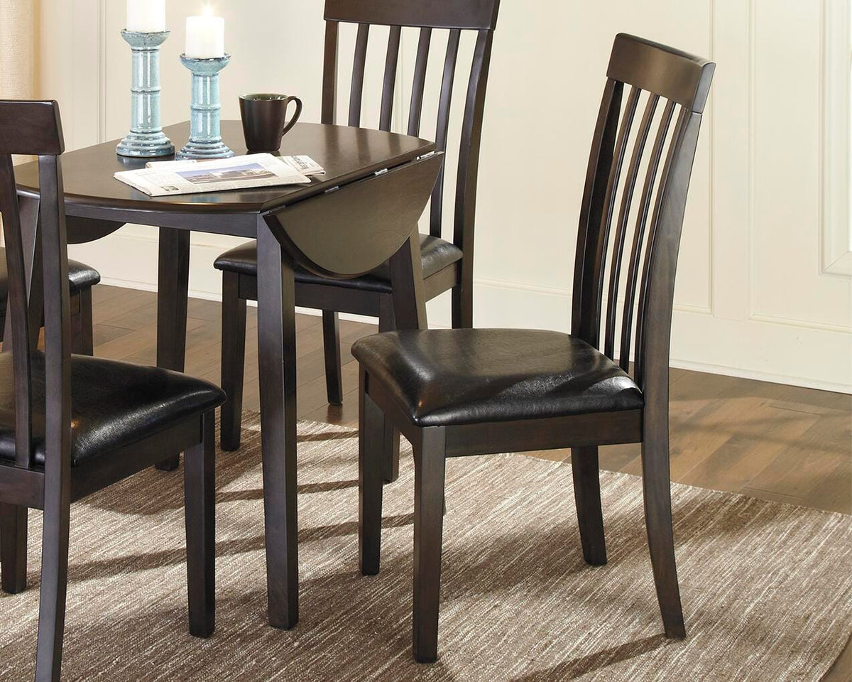 Hammis Dining Chair in Dark Brown, lifestyle view
