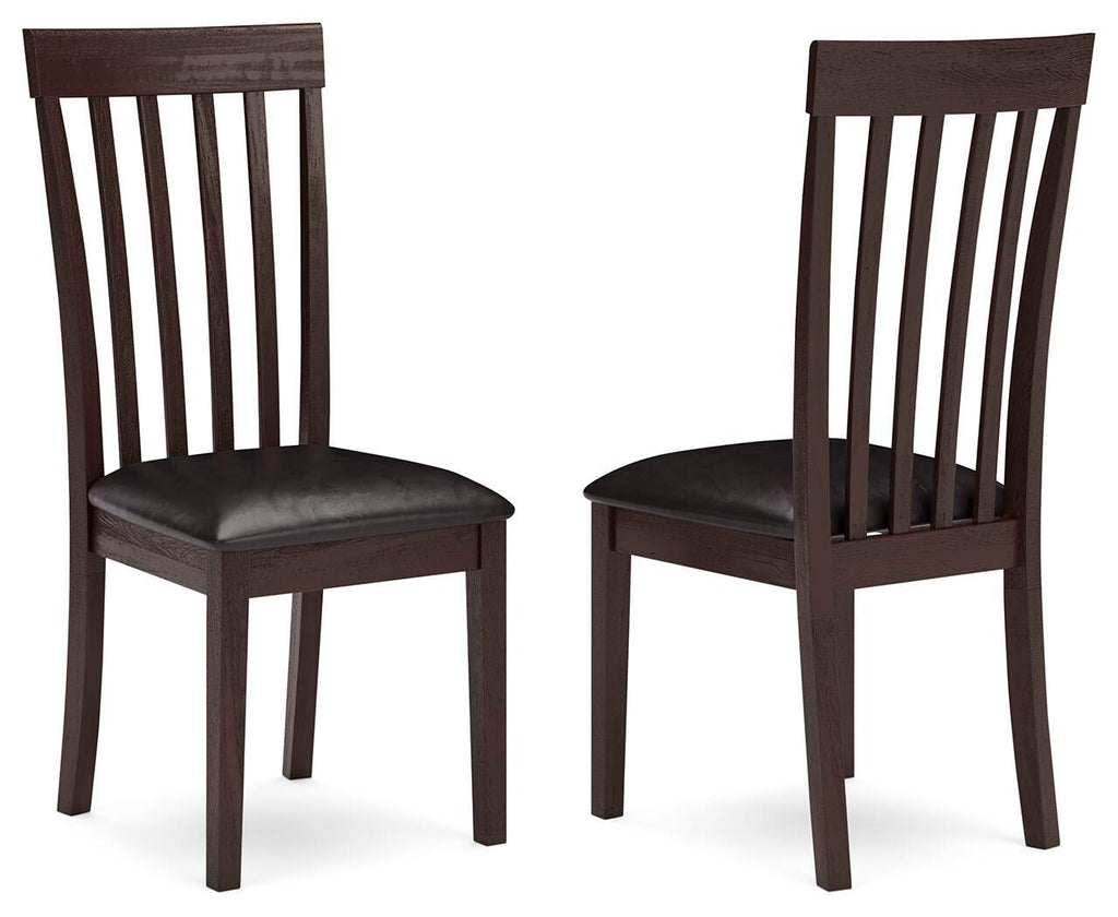 Hammis Dining Chair in Dark Brown, alternate view 2