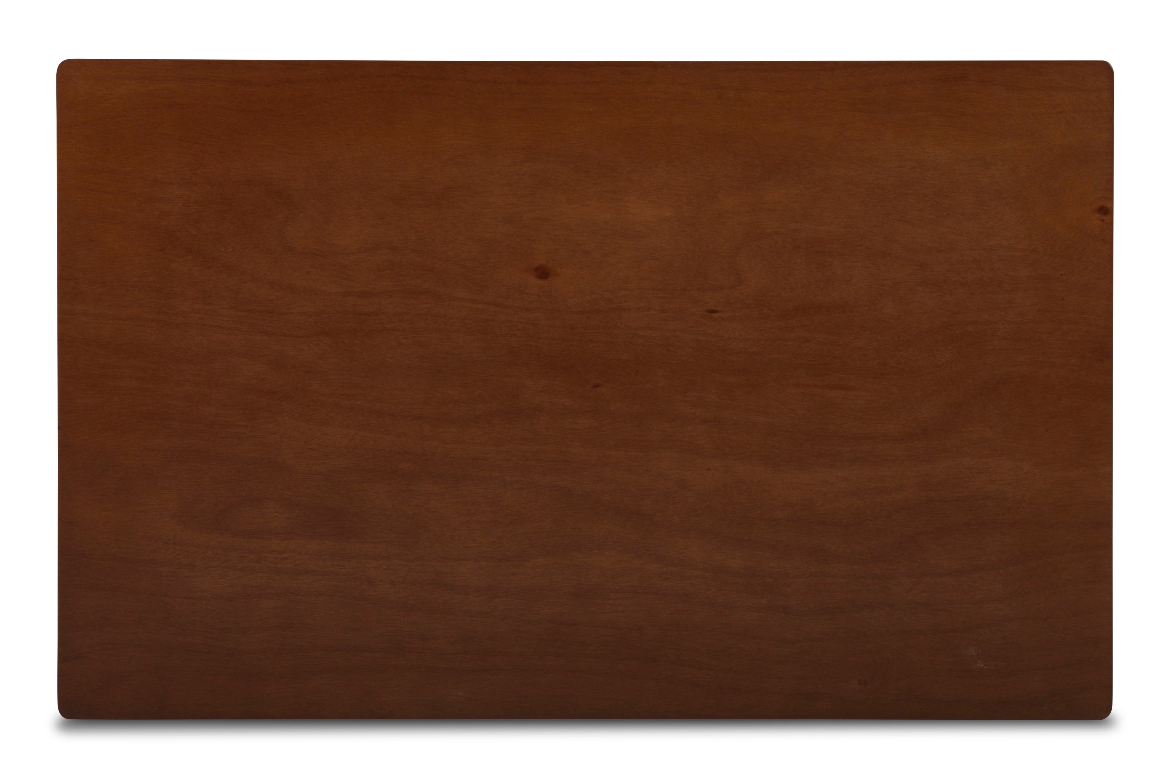 Morocco 47" Rectangle Dining Table-Walnut Brown
