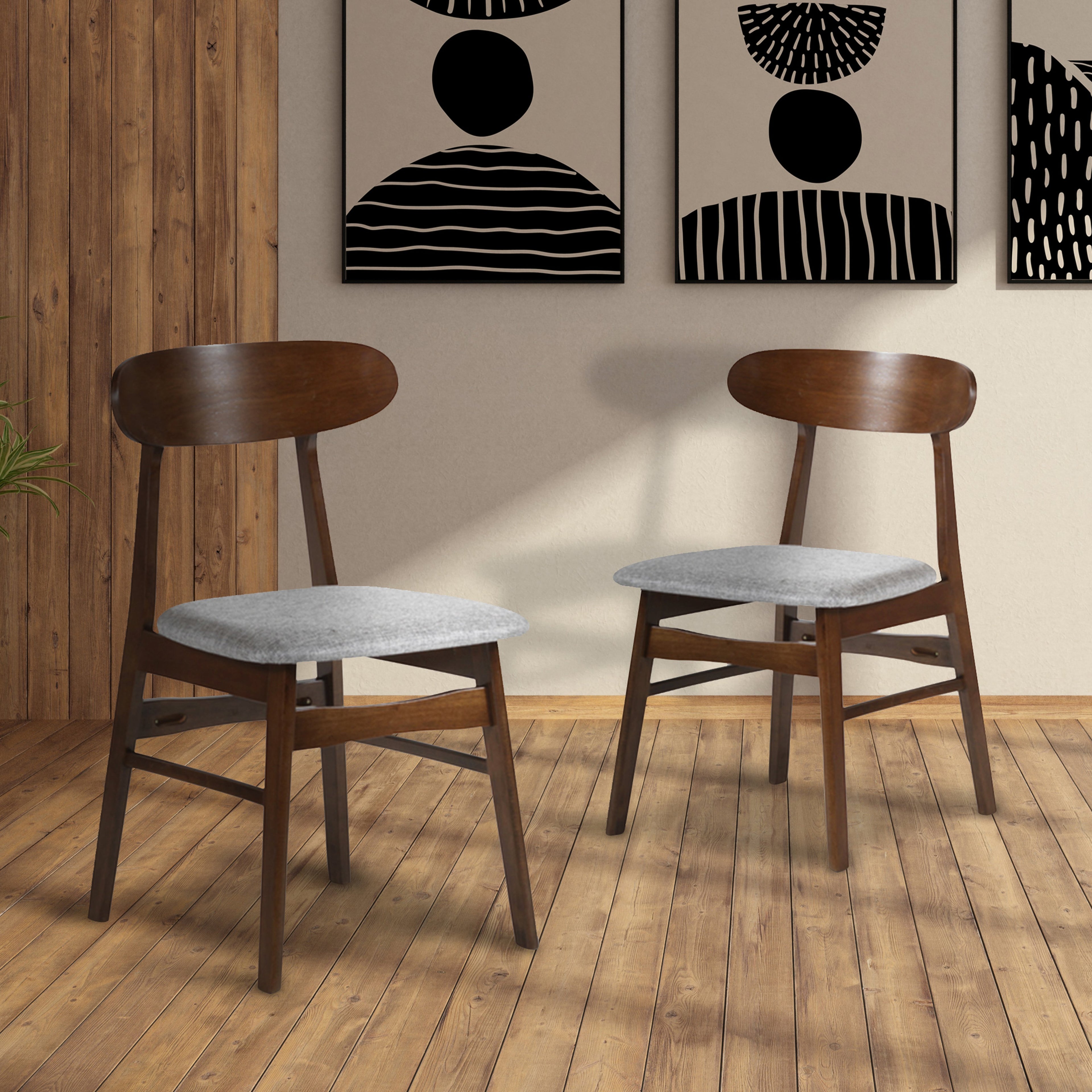 Morocco Dining Chair w/Light Gray Seat Cushion (2 Per Carton